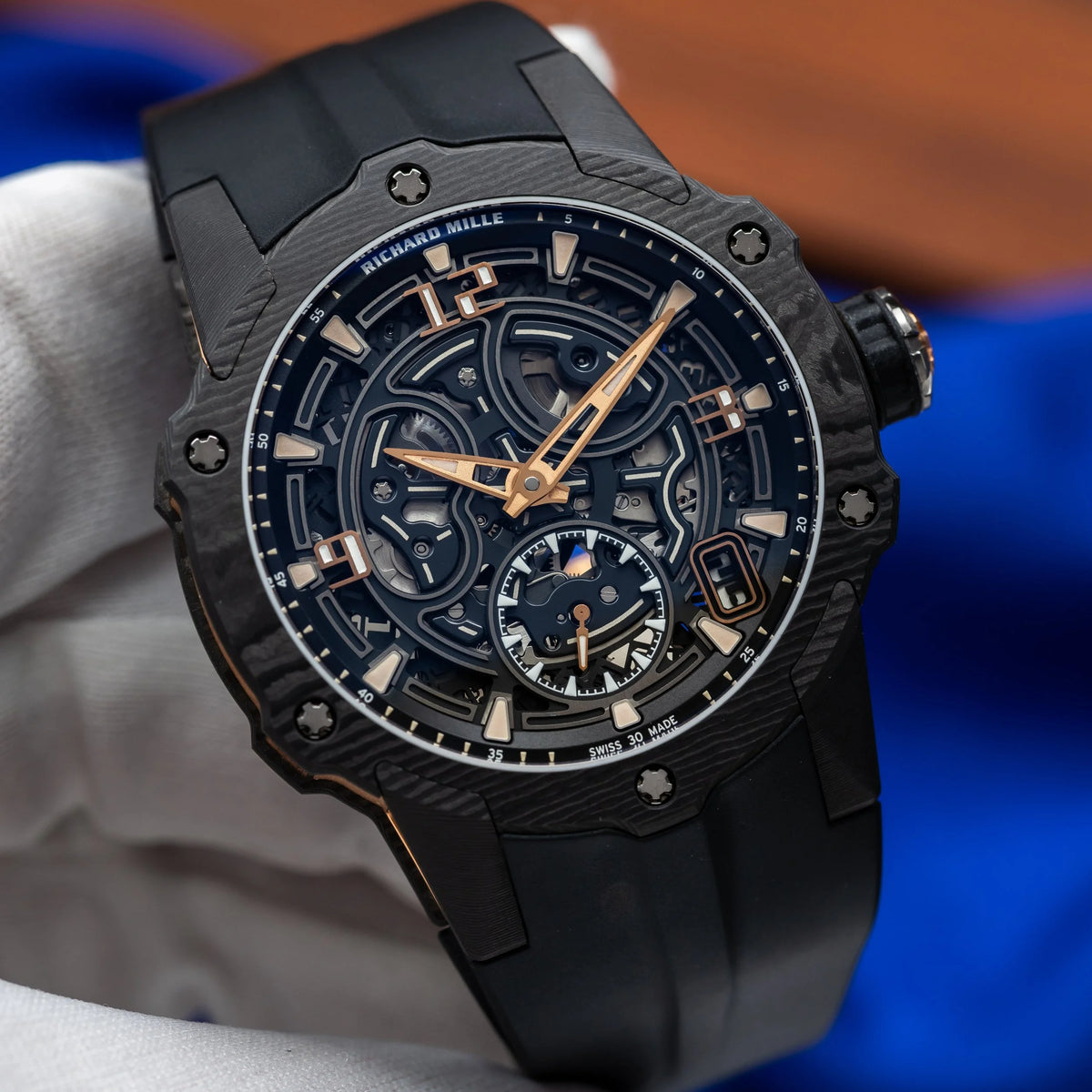 RICHARD MILLE Carbon TPT Rose Gold Middle Case RM33-03 — image 1