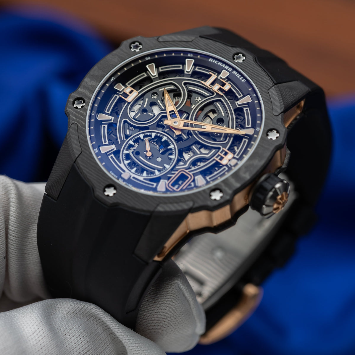 RICHARD MILLE Carbon TPT Rose Gold Middle Case RM33-03 — image 20