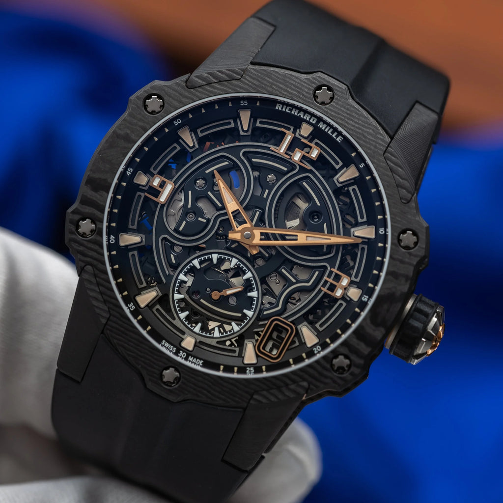 RICHARD MILLE Carbon TPT Rose Gold Middle Case RM33-03 — image 21