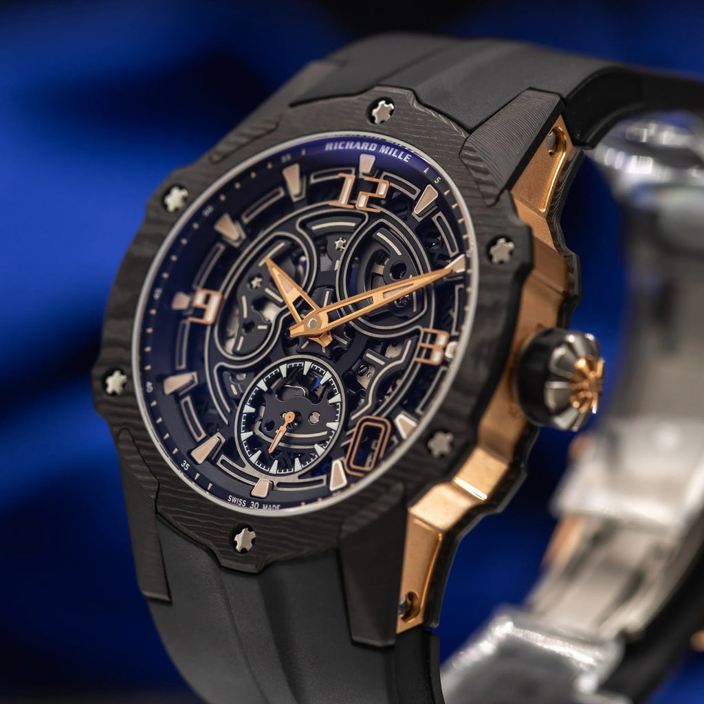 RICHARD MILLE Carbon TPT Rose Gold Middle Case RM33-03 — image 22