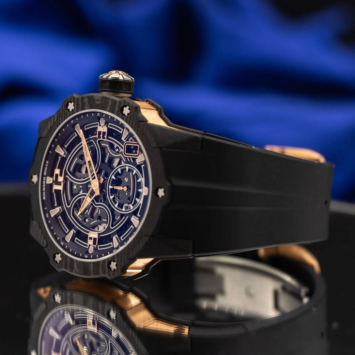 RICHARD MILLE Carbon TPT Rose Gold Middle Case RM33-03 — image 5