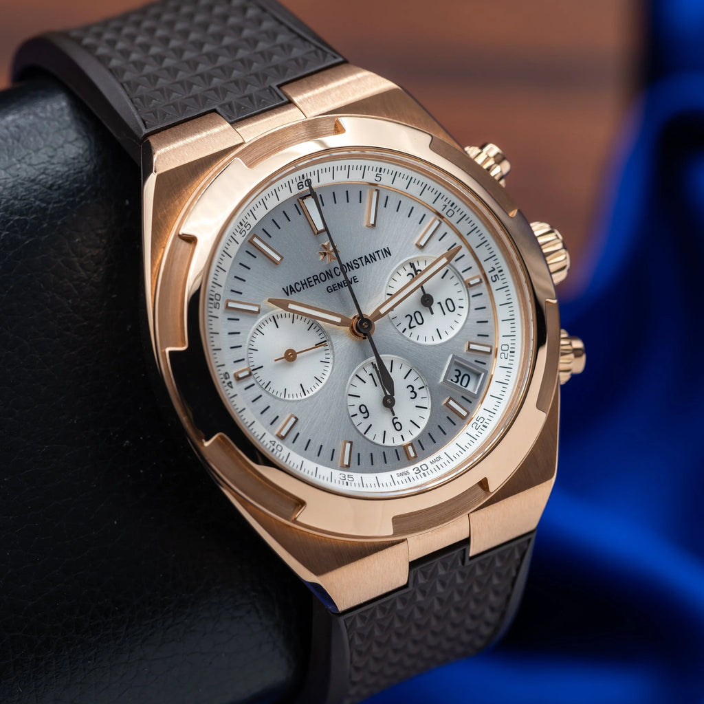 VACHERON CONSTANTIN Overseas Chrono Rose Gold Silver Dial 5500V/000R-B074 — image 6