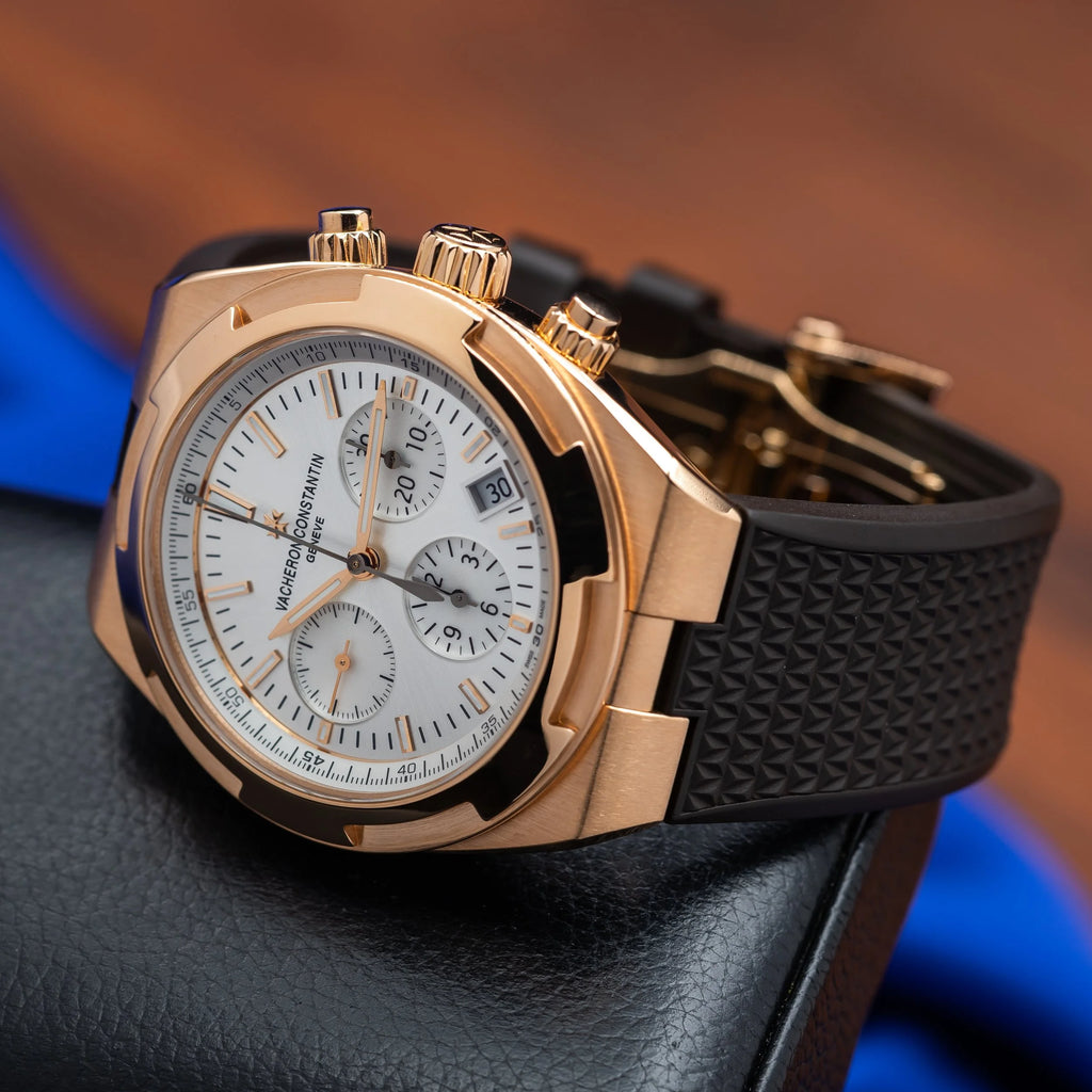 VACHERON CONSTANTIN Overseas Chrono Rose Gold Silver Dial 5500V/000R-B074 — image 10