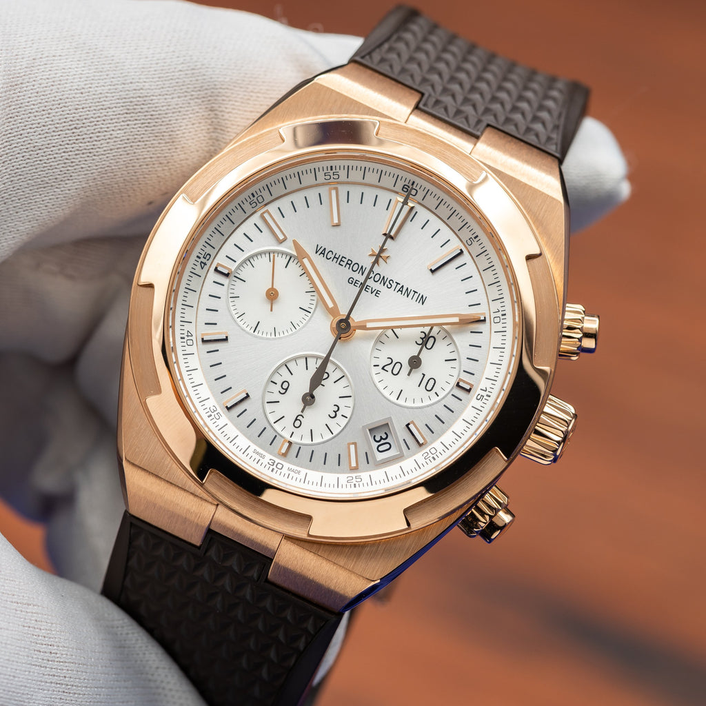VACHERON CONSTANTIN Overseas Chrono Rose Gold Silver Dial 5500V/000R-B074 — image 17