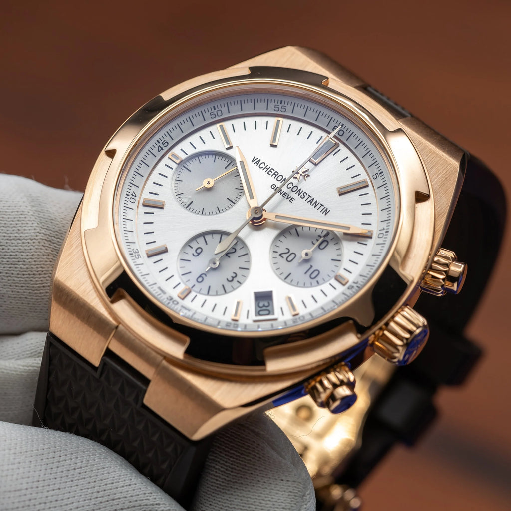 VACHERON CONSTANTIN Overseas Chrono Rose Gold Silver Dial 5500V/000R-B074 — image 18