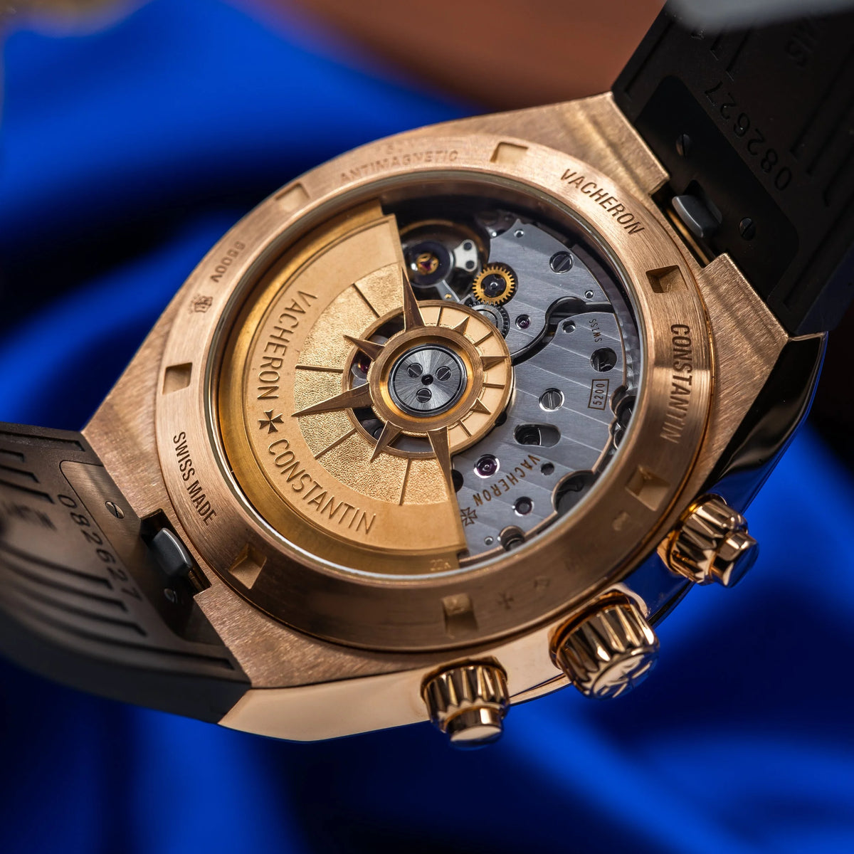 VACHERON CONSTANTIN Overseas Chrono Rose Gold Silver Dial 5500V/000R-B074 — image 21