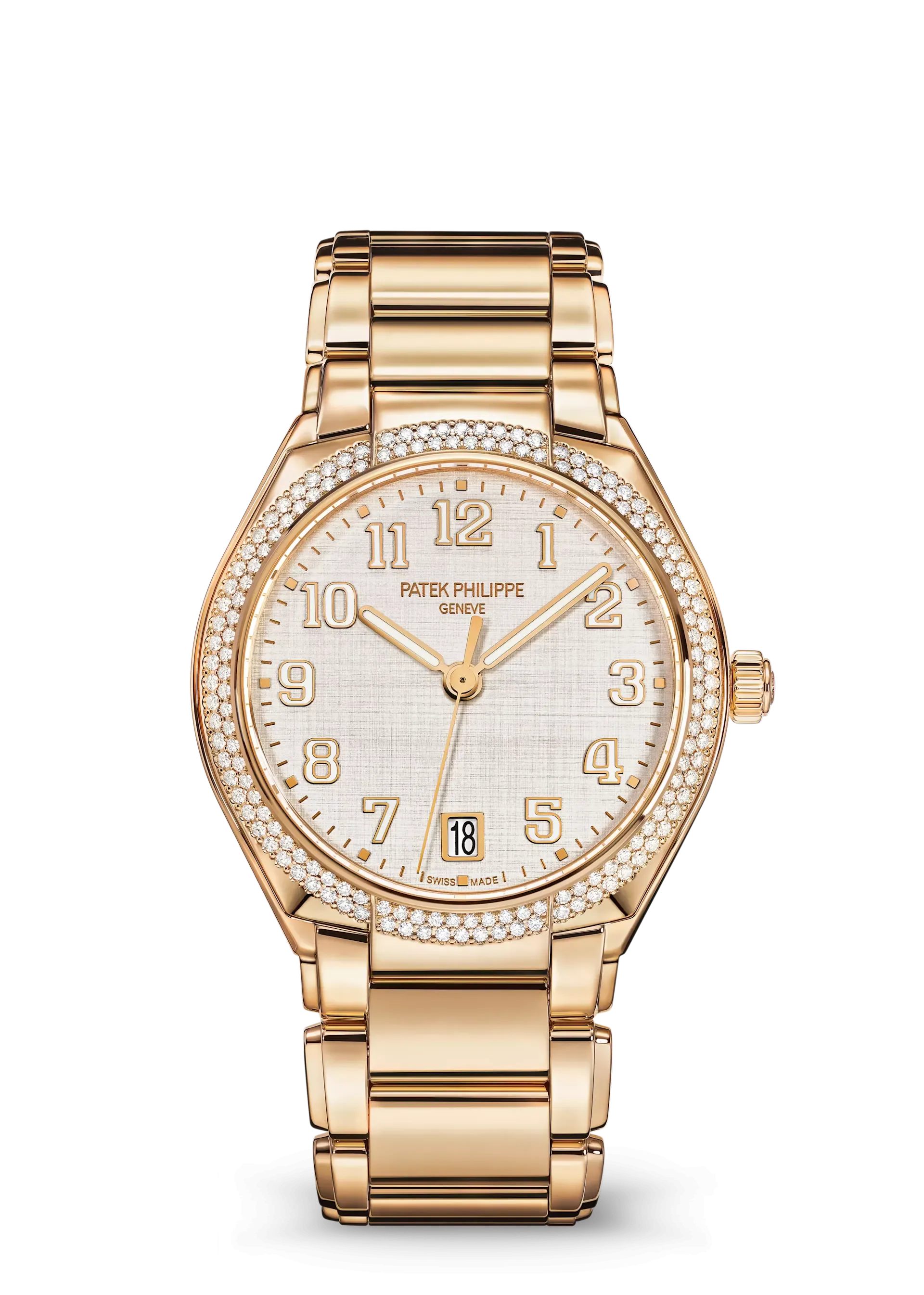 Patek Philippe Twenty~4 Automatic Rose Gold & Silvery Dial 36mm 7300/1200R-010
