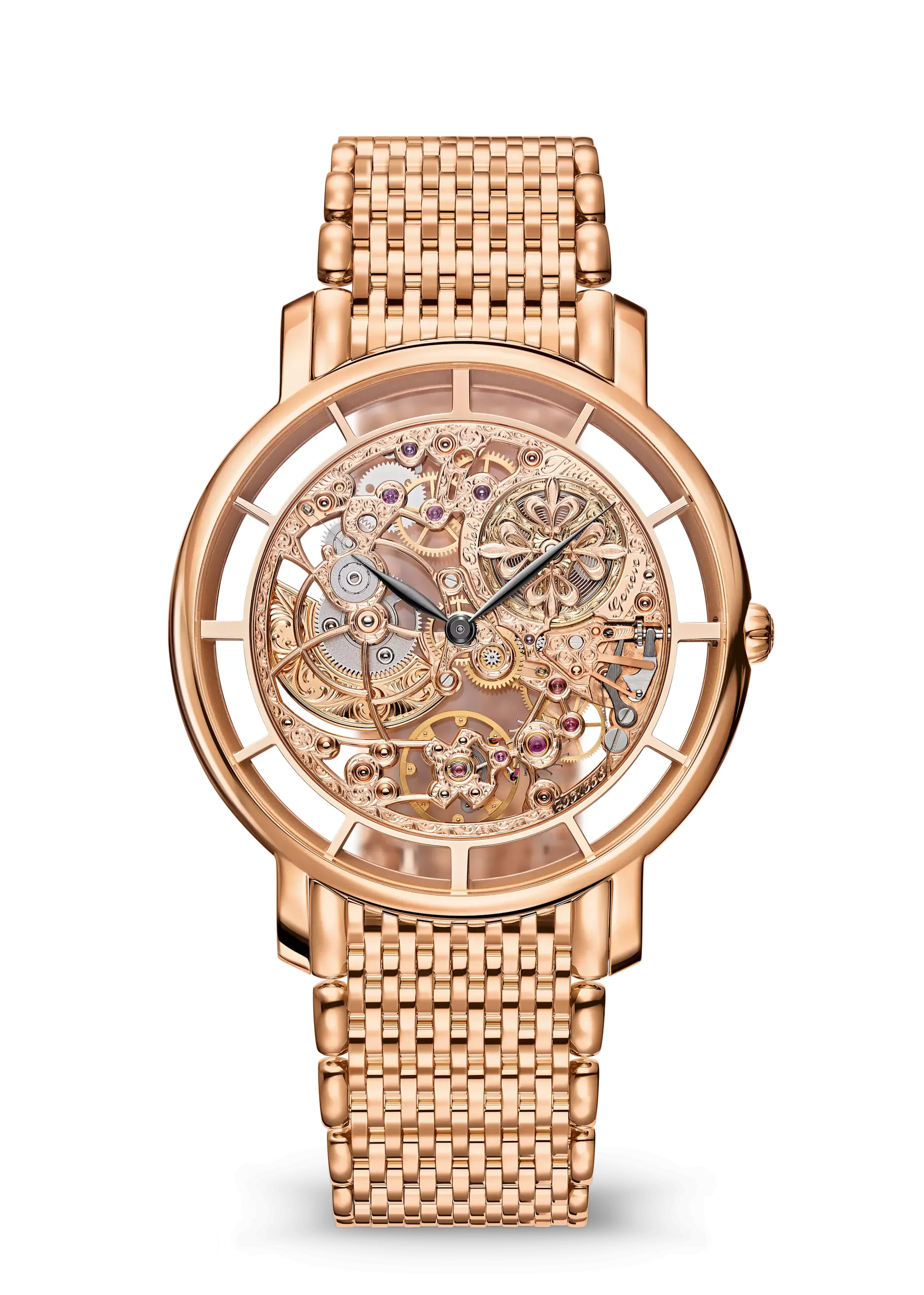 Patek Philippe Complications Rose Gold Skeleton Watch 39mm 5180/1R-001