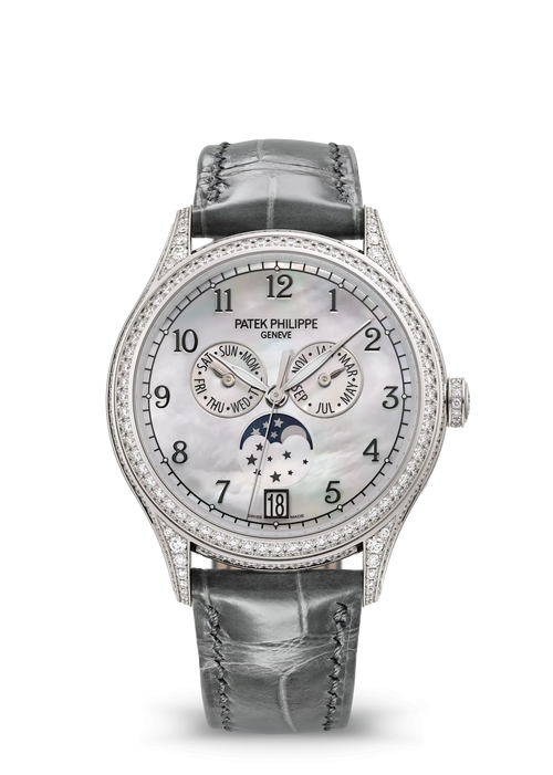 Patek Philippe Complications Diamond Set White Gold ladies' watch 38mm 4948G-010