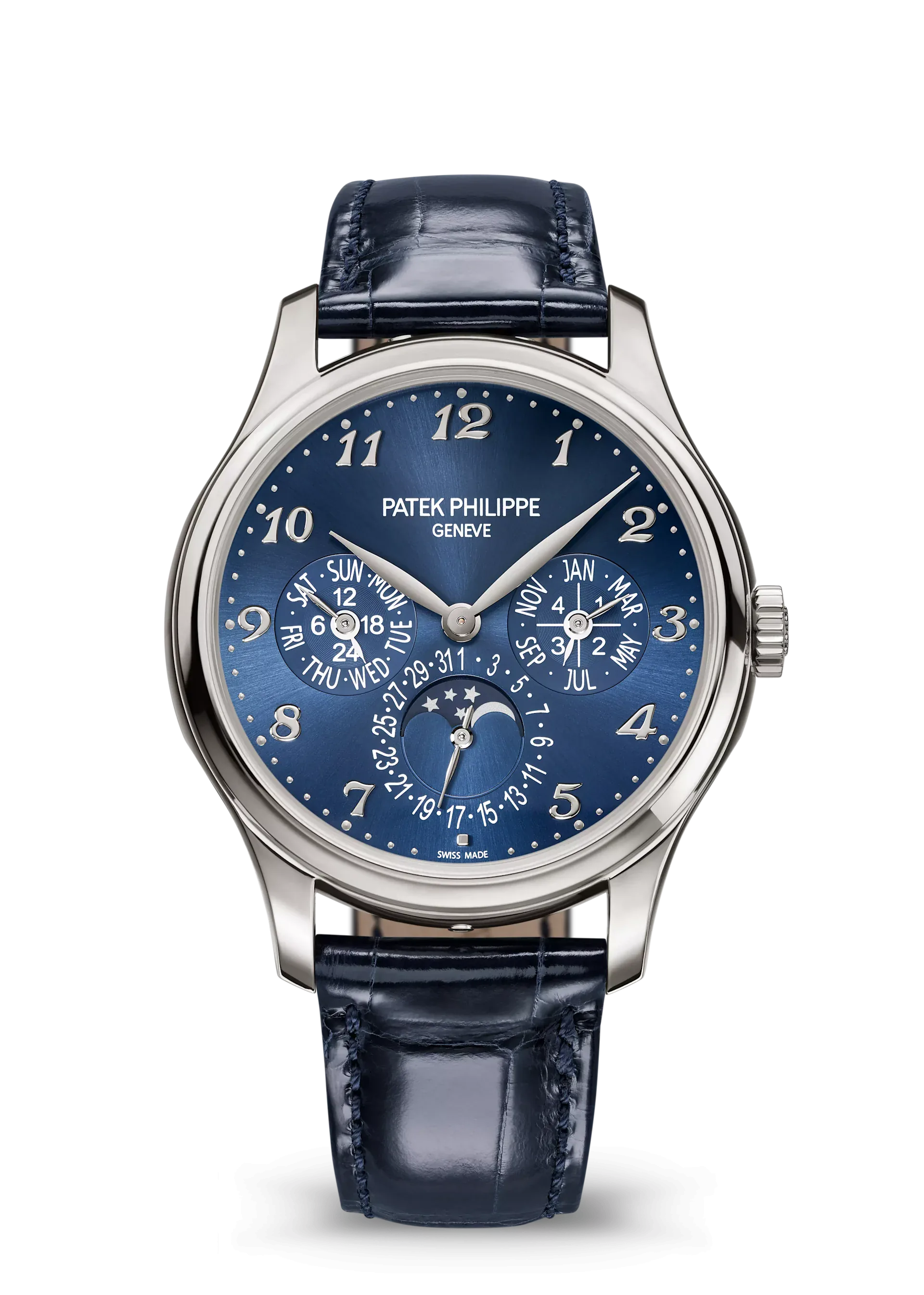 Patek Philippe Grand Complications Blue Dial Perpetual Calendar 39mm 5327G-001