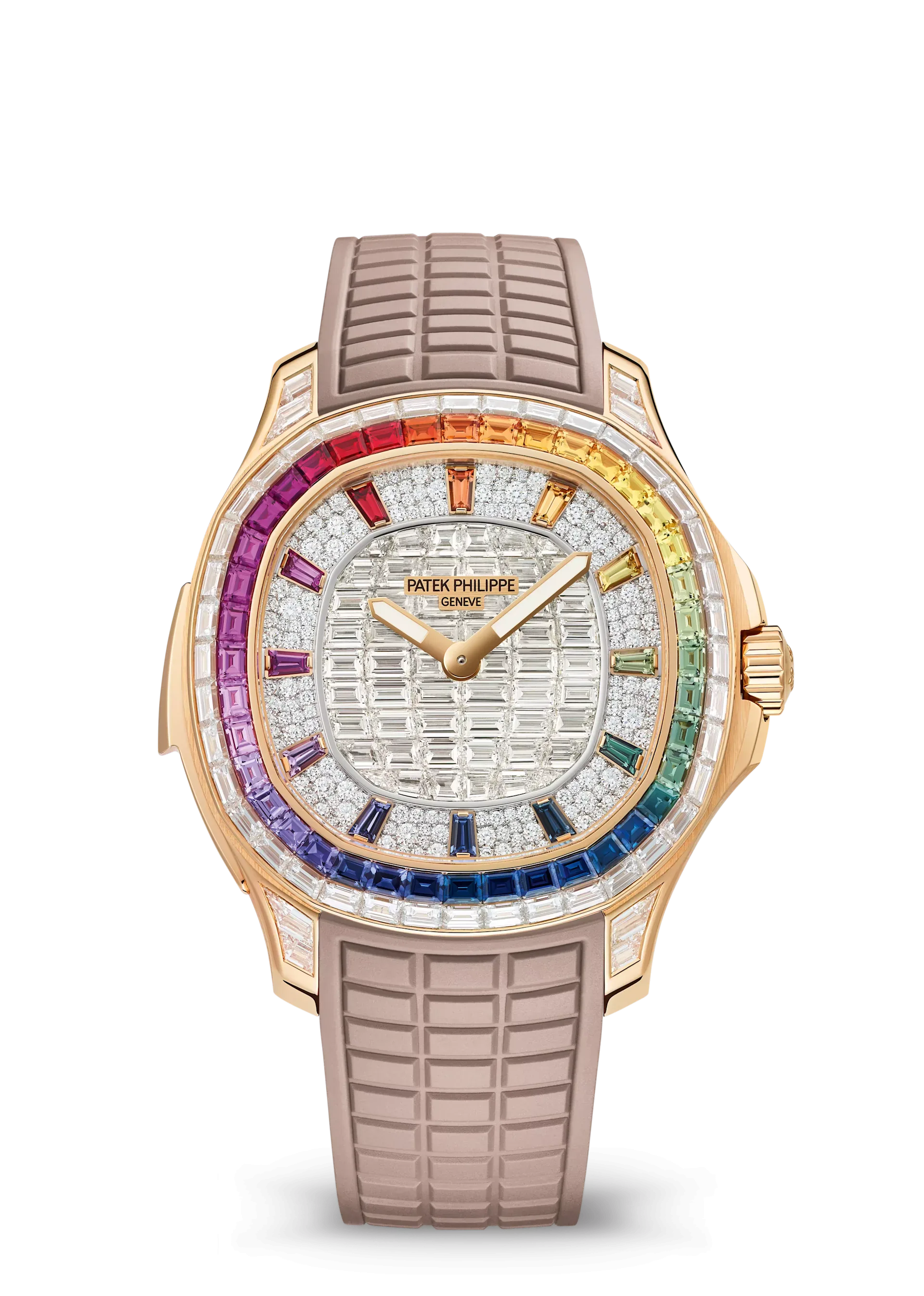 Patek Philippe Aquanaut Luce « Rainbow » Minute Repeater Haute Joaillerie 38.8mm 5260/355R-001