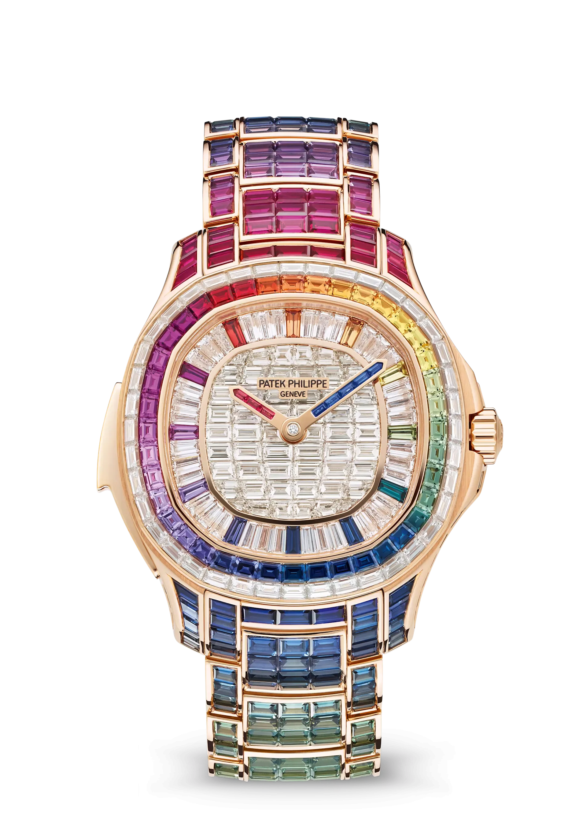 Patek Philippe Aquanaut Luce « Rainbow » Minute Repeater Haute Joaillerie 38.8mm 5260/1455R-001
