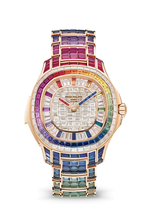 Patek Philippe Aquanaut Luce « Rainbow » Minute Repeater Haute Joaillerie 38.8mm 5260/1455R-001
